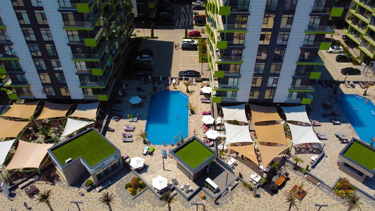 Dava Aparthotel Pool & Spa Mamaia Nord Navodari Exterior photo